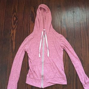 aeropostale thin zip up sweater!!